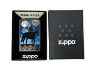 2014 Cowboy Moon 28311 Black Matte Zippo Lighter - Hers and His Treasures
