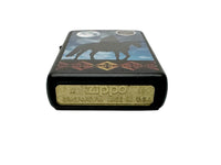 2014 Cowboy Moon 28311 Black Matte Zippo Lighter - Hers and His Treasures
