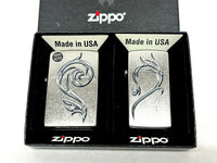 2014 Hearts Combo 28477 His and Hers Zippo Lighter Set - Hers and His Treasures