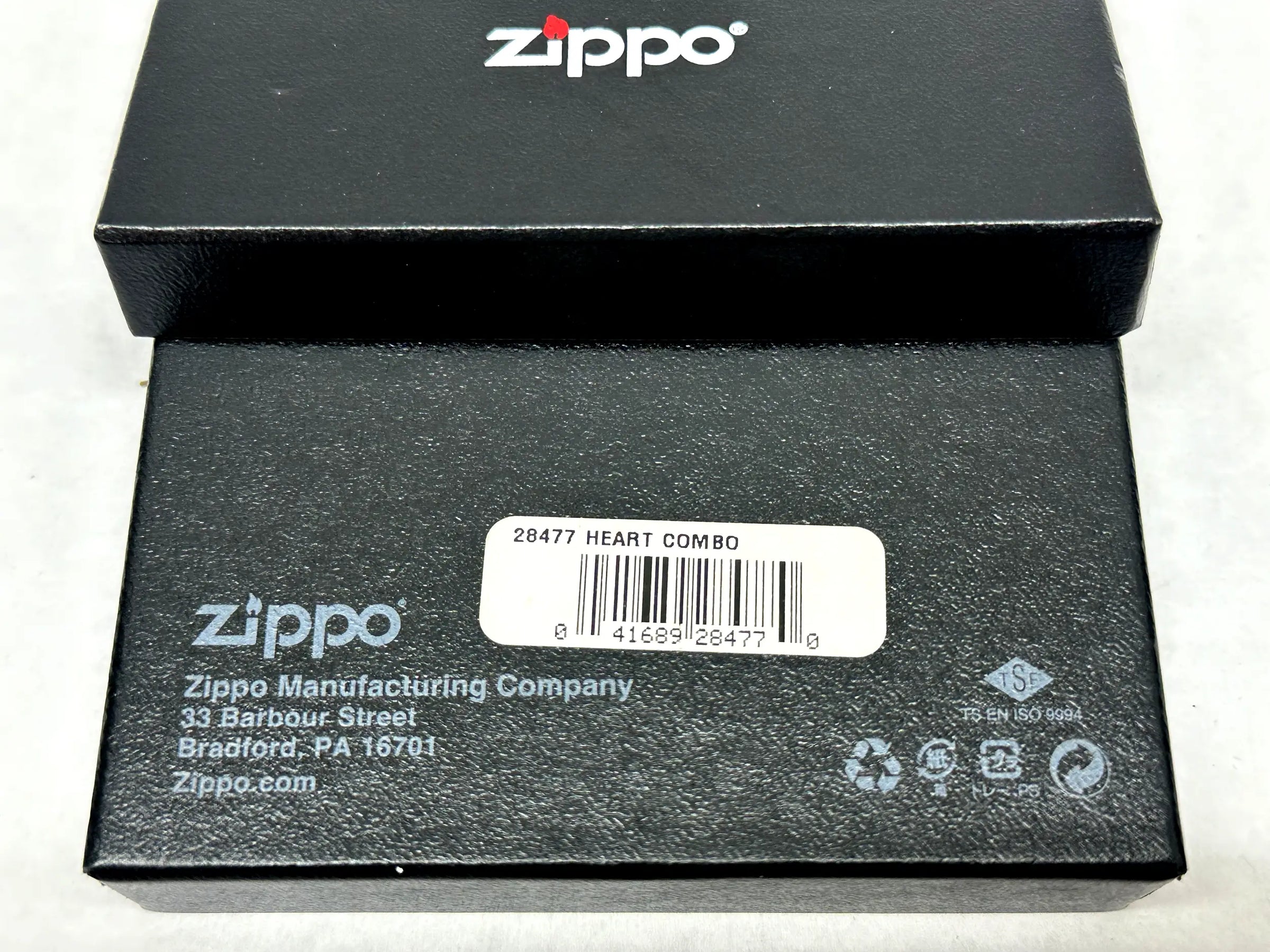 2014 Hearts Combo 28477 His and Hers Zippo Lighter Set - Hers and His Treasures