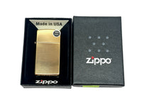2014 Slim 164B High Polished Brass Zippo Lighter - Hers and His Treasures