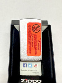 2014 Slim Brushed Chrome 1600 Zippo Lighter - Hers and His Treasures