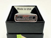 2014 Slim Brushed Chrome 1600 Zippo Lighter - Hers and His Treasures