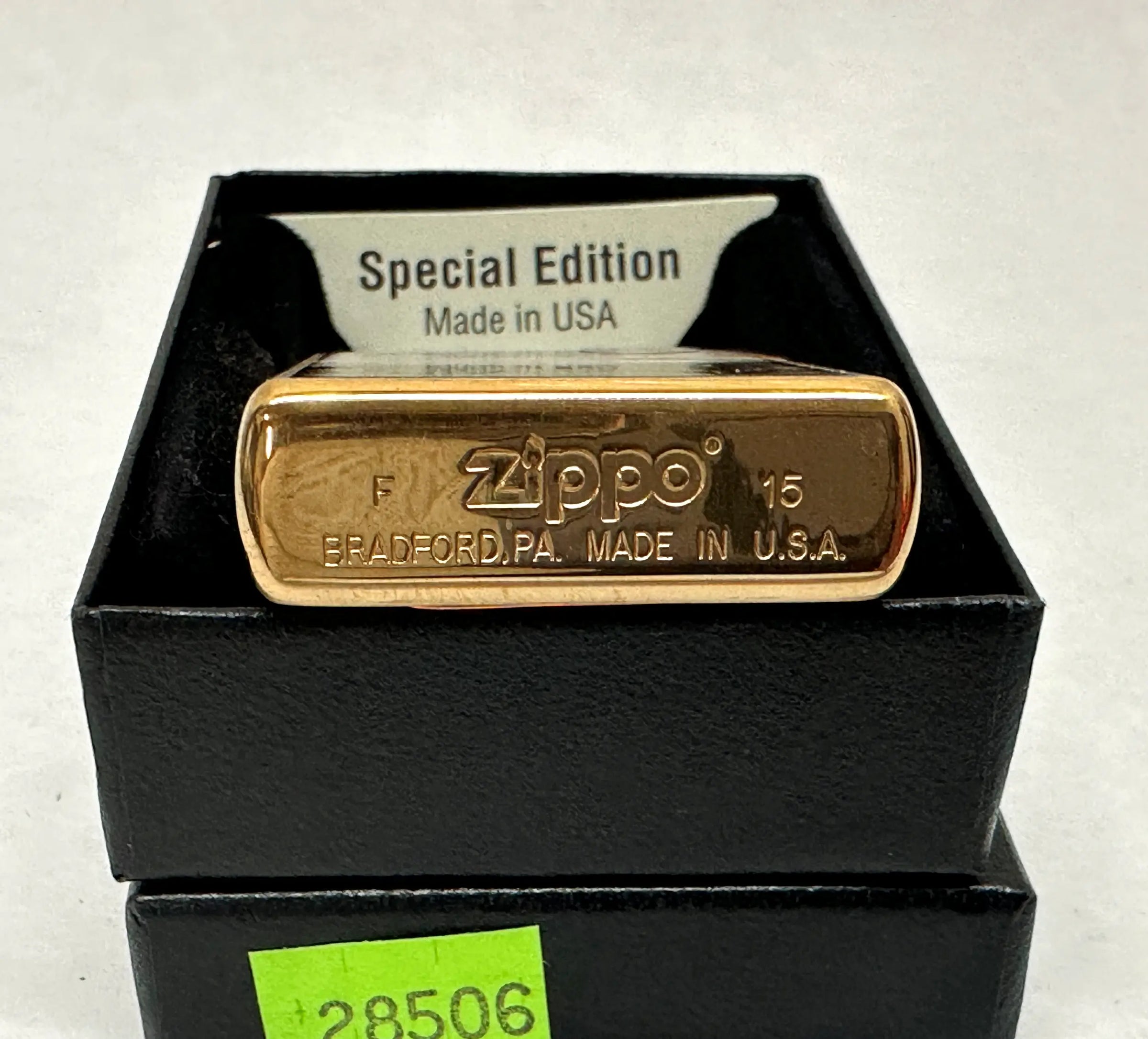 2015 150th Anniversary Gettysburg 28506 Brushed Brass Zippo Lighter - Hers and His Treasures