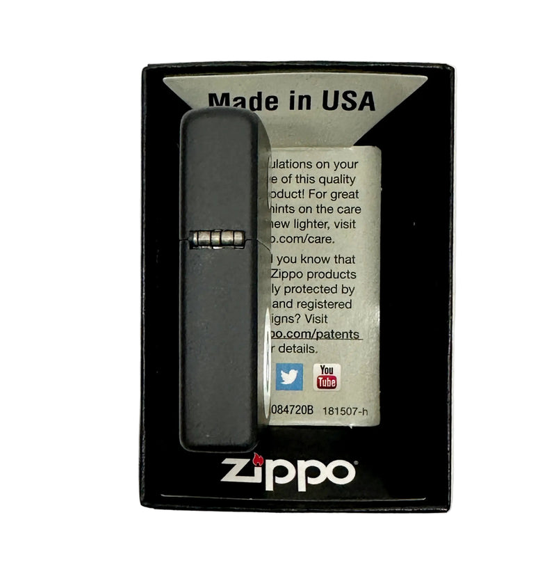 2015 8-Ball 28432 Black Matte Zippo Lighter - Hers and His Treasures