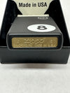2015 8-Ball 28432 Black Matte Zippo Lighter - Hers and His Treasures