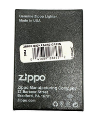 2015 Biohazard Green 28853 Street Chrome Zippo Lighter - Hers and His Treasures