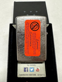 2015 Biohazard Green 28853 Street Chrome Zippo Lighter - Hers and His Treasures