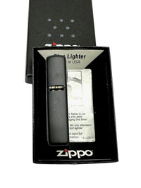 2015 Slim Black Matte 218PL Zippo Pipe Lighter - Hers and His Treasures
