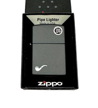 2015 Slim Black Matte 218PL Zippo Pipe Lighter - Hers and His Treasures