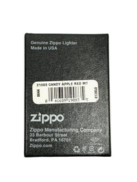 2015 Candy Apple Red MT 21063 Zippo Lighter - Hers and His Treasures