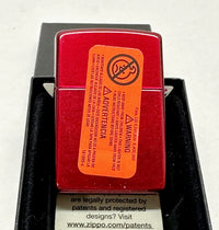 2015 Candy Apple Red MT 21063 Zippo Lighter - Hers and His Treasures