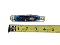 2015 Case XX Battles of Civil War Blue Bone Trapper Pocket Knife - Hers and His Treasures