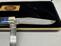 2015 Case XX Battles of Civil War Blue Bone Trapper Pocket Knife - Hers and His Treasures