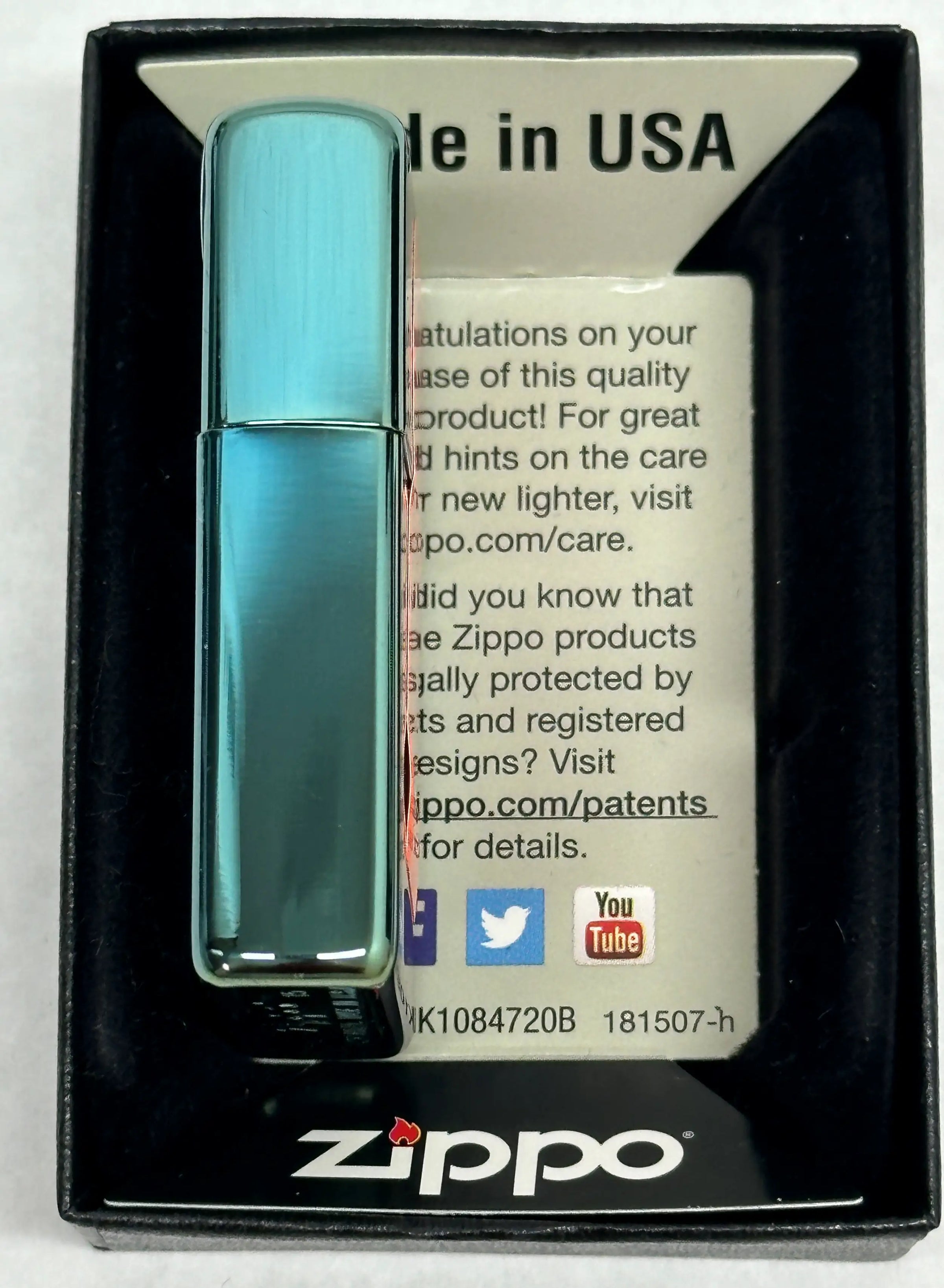 2015 Chameleon with Zippo Logo Zippo Lighter - Hers and His Treasures