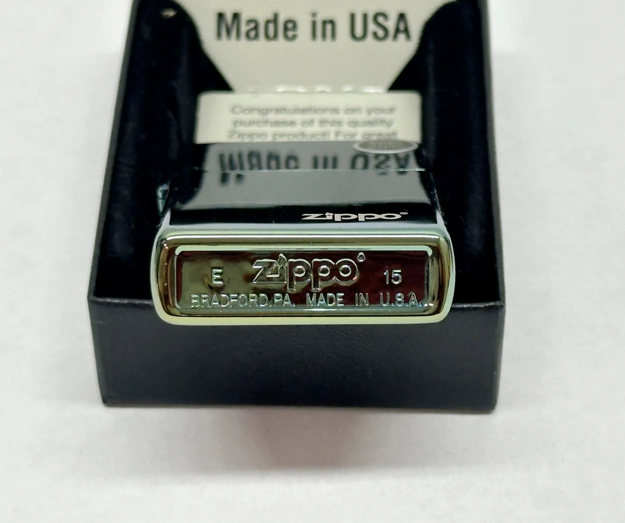 2015 Chameleon with Zippo Logo Zippo Lighter - Hers and His Treasures