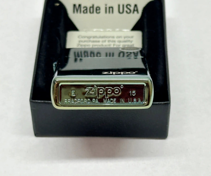 2015 Chameleon with Zippo Logo Zippo Lighter - Hers and His Treasures