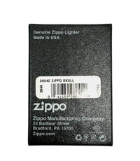 2015 Colorful Zippo Skull 28042 Black Matte Zippo Lighter - Hers and His Treasures