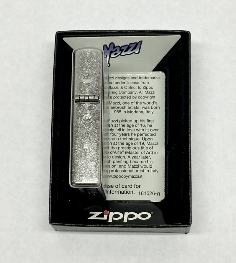 2015 Mazzi® Freedom Watch Street Chrome Classic 24764 Zippo Lighter - Hers and His Treasures