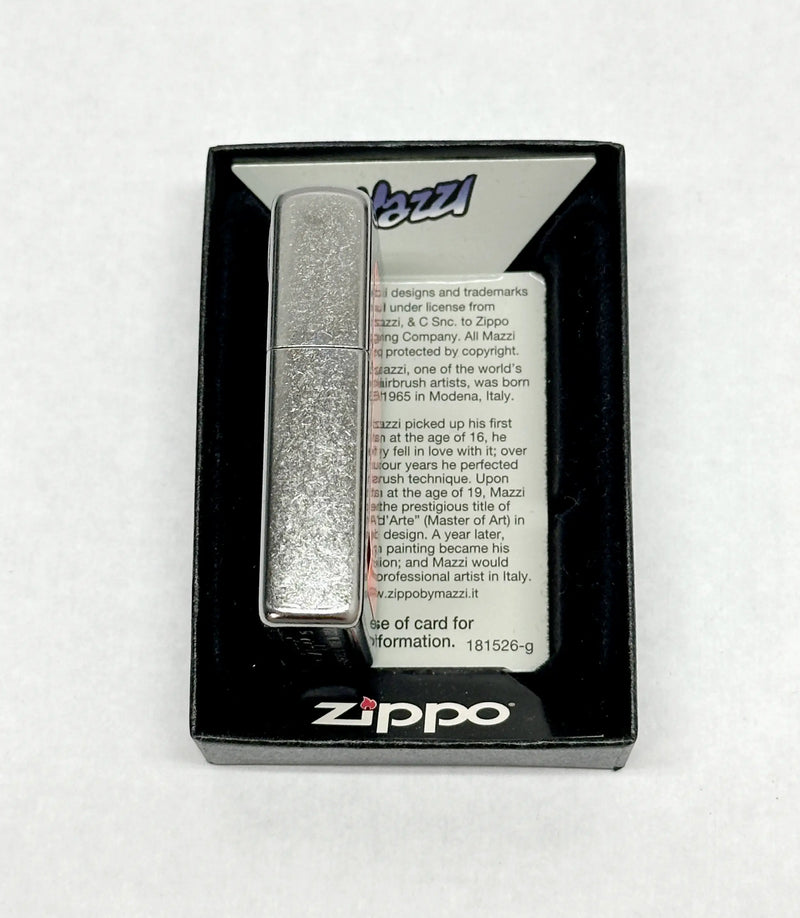 2015 Mazzi® Freedom Watch Street Chrome Classic 24764 Zippo Lighter - Hers and His Treasures