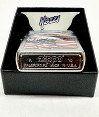 2015 Mazzi® Freedom Watch Street Chrome Classic 24764 Zippo Lighter - Hers and His Treasures