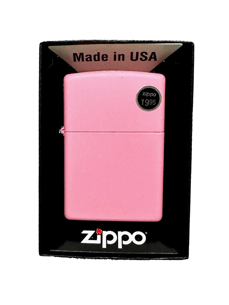 2015 Pink Matte 238 Regular Zippo Windproof Lighter - Hers and His Treasures