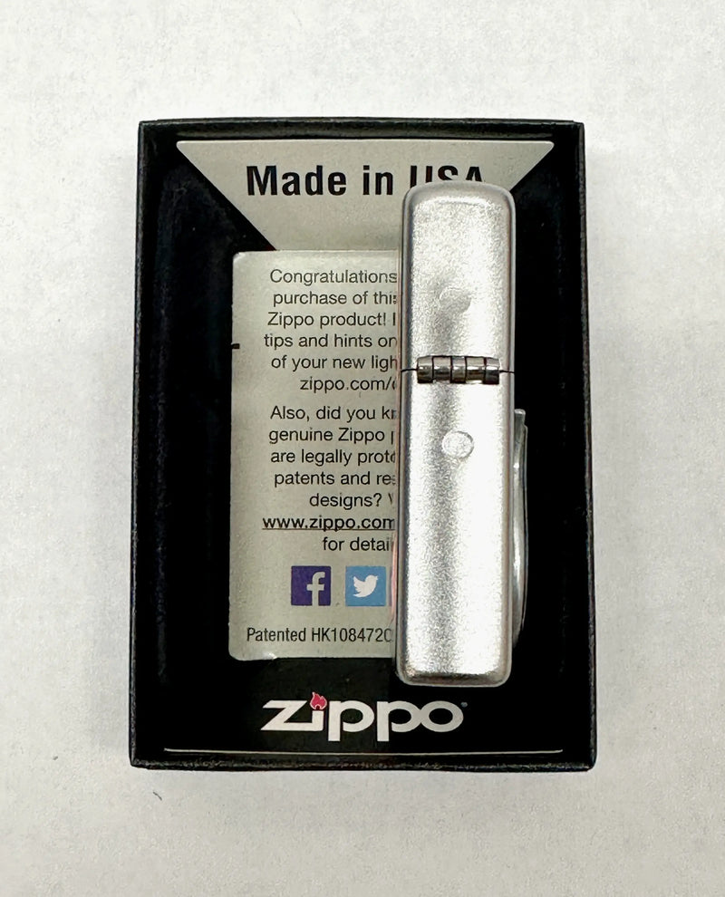 2015 Red Flame Emblem 28847 Zippo Lighter - Hers and His Treasures