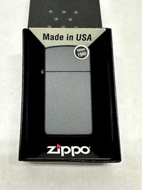 2015 Slim® Black Matte 1618 Zippo Lighter - Hers and His Treasures