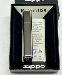2015 Slim® Brushed Chrome Zippo Lighter - Hers and His Treasures