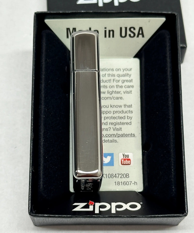 2015 Slim® Brushed Chrome Zippo Lighter - Hers and His Treasures