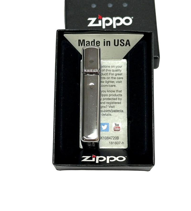 2015 Slim High Polish Chrome Zippo Lighter - Hers and His Treasures