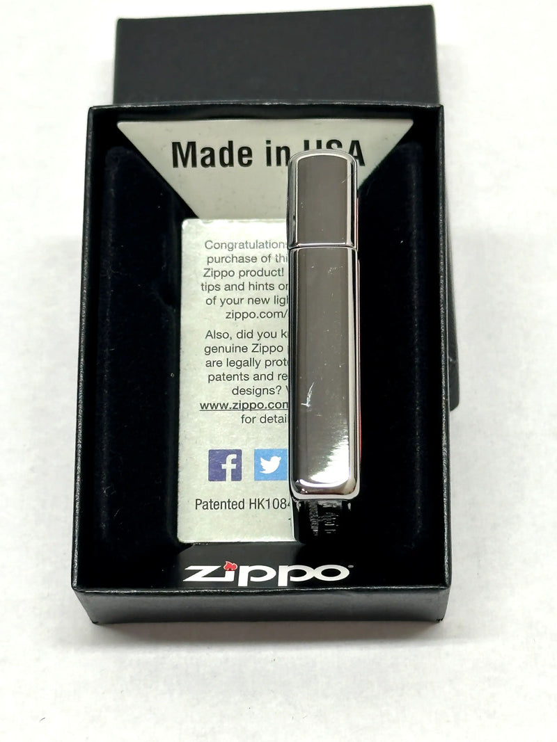 2015 Slim High Polish Chrome Zippo Lighter - Hers and His Treasures