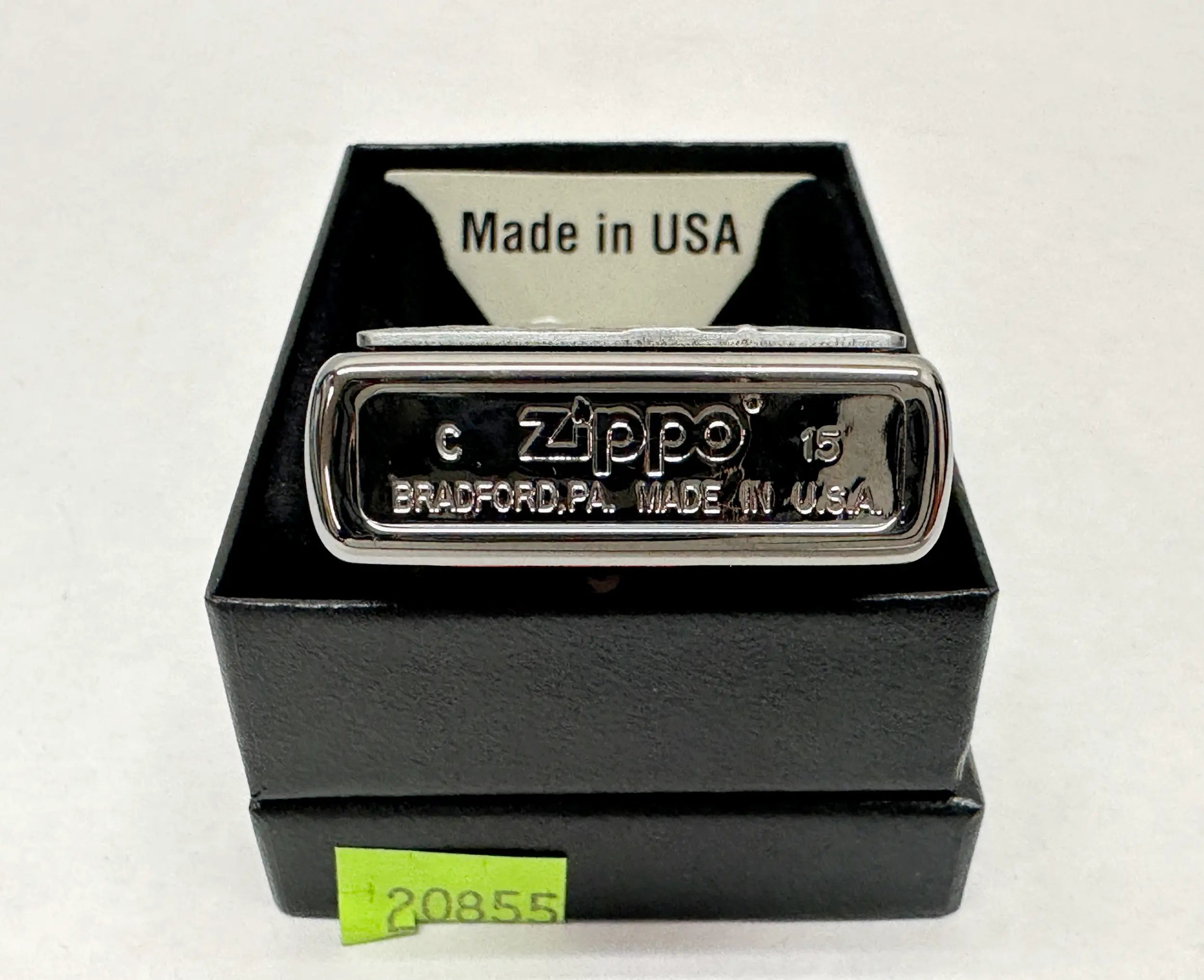 2015 Timberwolves Emblem 20855 Brushed Chrome Zippo Lighter – Hers
