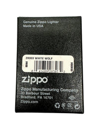 2015 White Wolf 28303 Black Matte Zippo Lighter - Hers and His Treasures