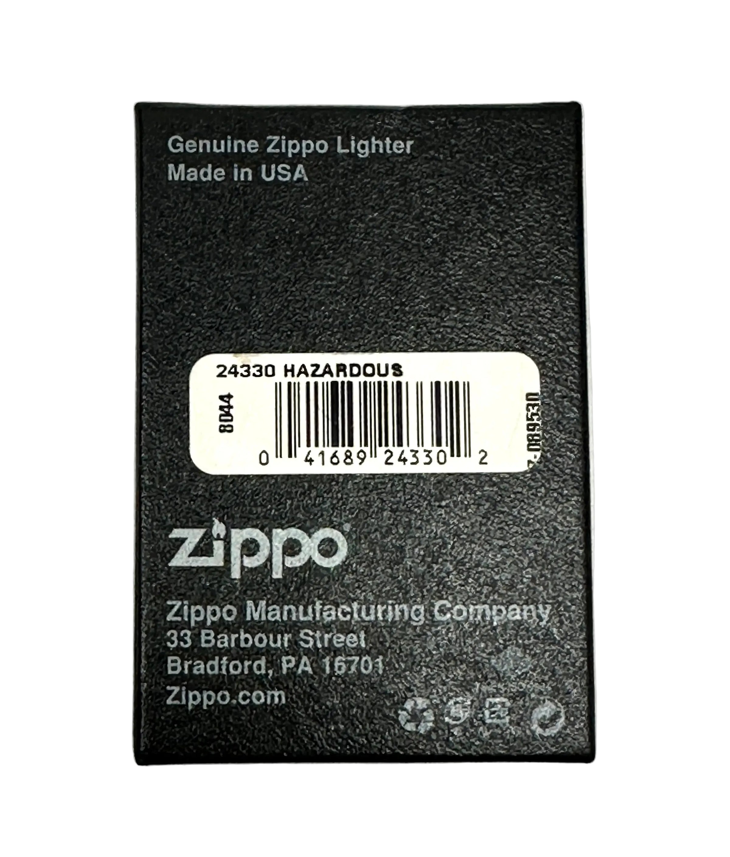 2015 Yellow Hazardous Biohazard 24330 Black Matte Zippo Lighter - Hers and His Treasures