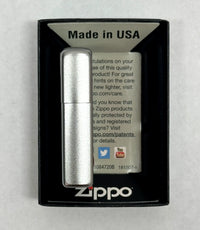 2015 Zippo Scroll 24335 Zippo Satin Chrome Lighter - Hers and His Treasures