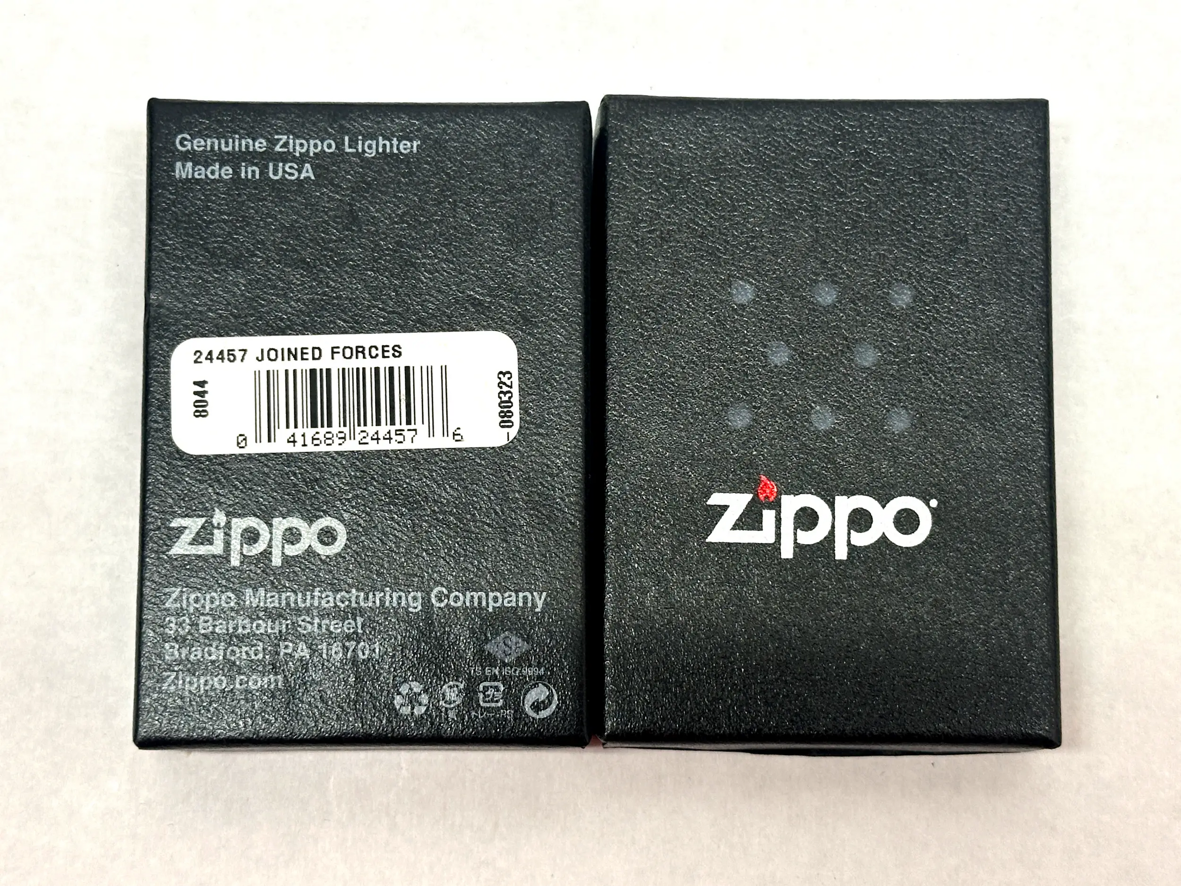 2015 Joined Forces Defenders of Freedom Navy Zippo Lighter - Hers and His Treasures