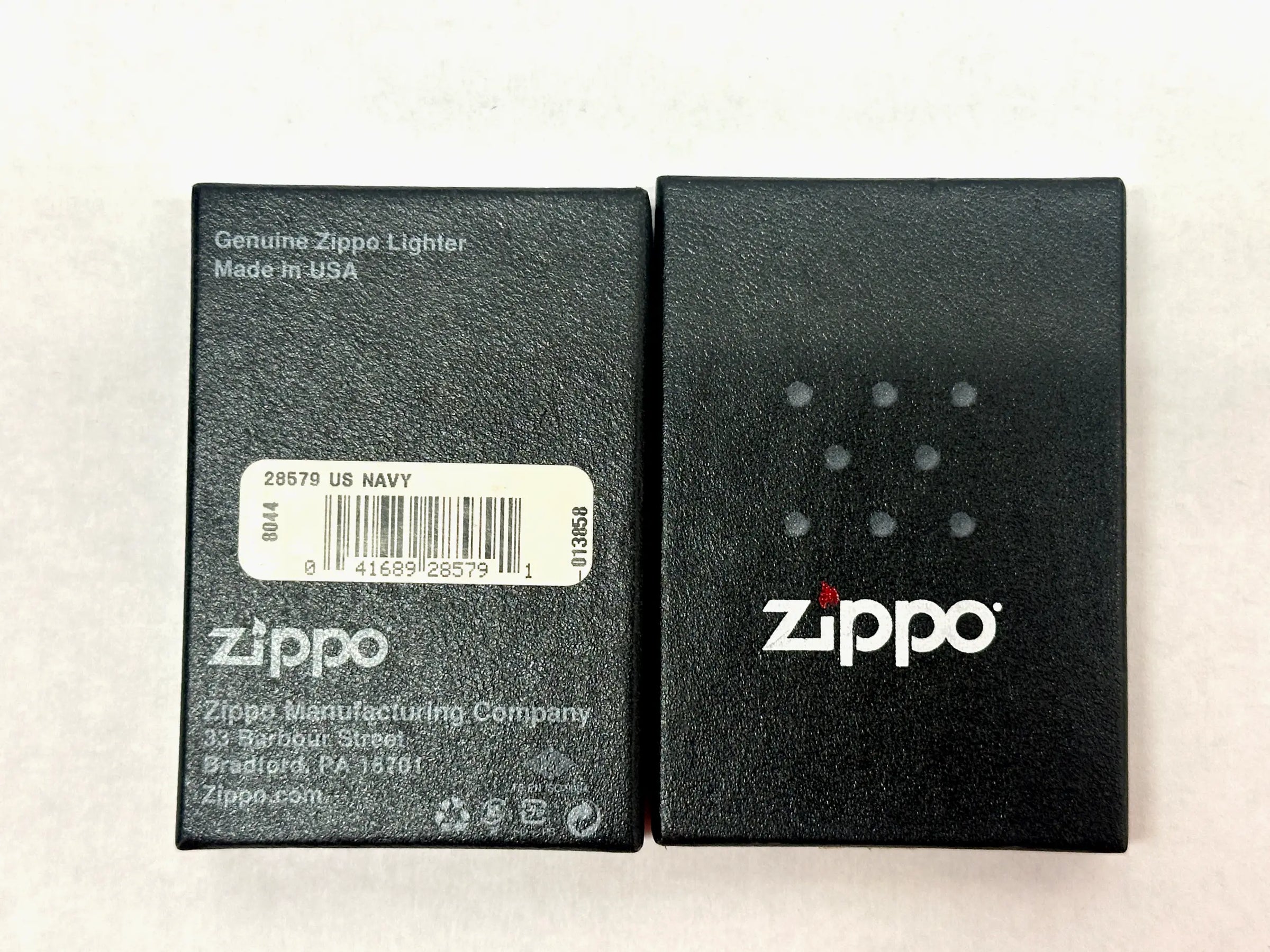 2015 U.S. Navy 28579 Street Chrome Zippo Lighter - Hers and His Treasures