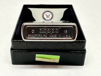 2015 U.S. Navy 28579 Street Chrome Zippo Lighter - Hers and His Treasures