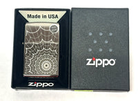 2015 Web All Over Black Ice Zippo Lighter - Hers and His Treasures