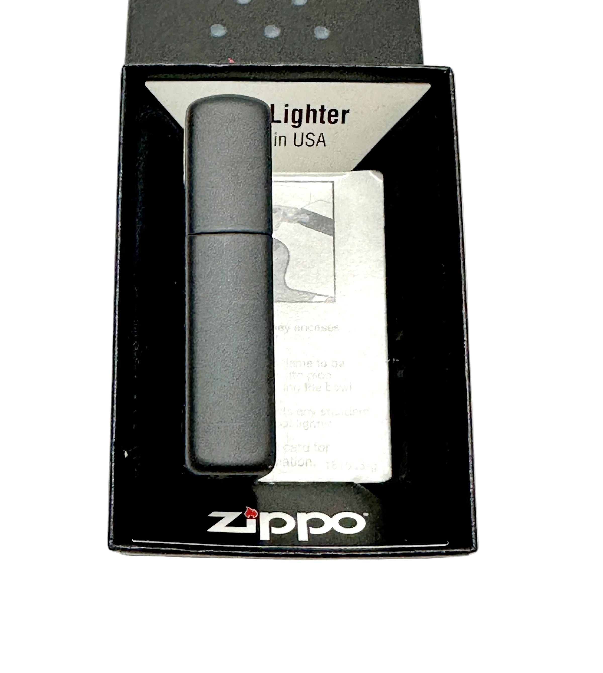 2016 Black Matte Pipe Lighter 218PL - Hers and His Treasures