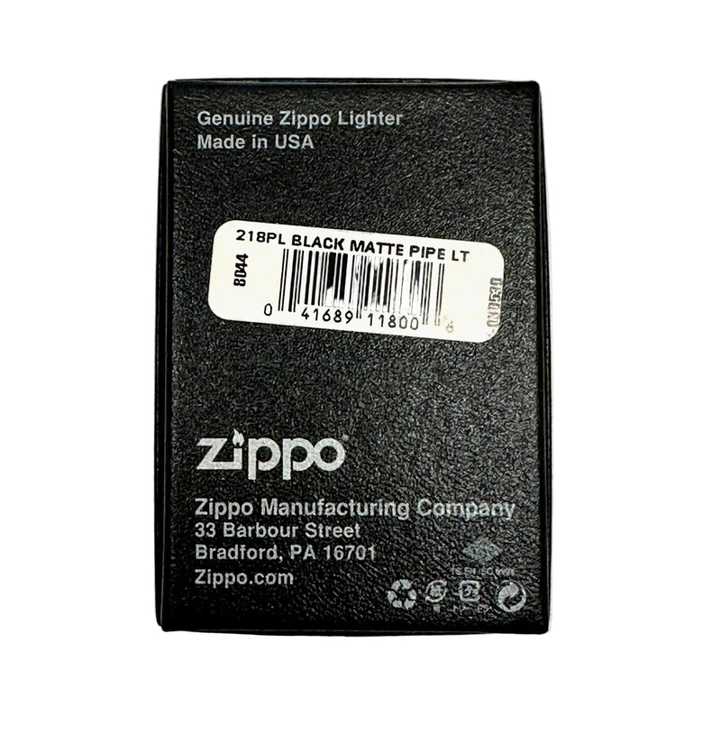 2016 Black Matte Pipe Lighter 218PL - Hers and His Treasures