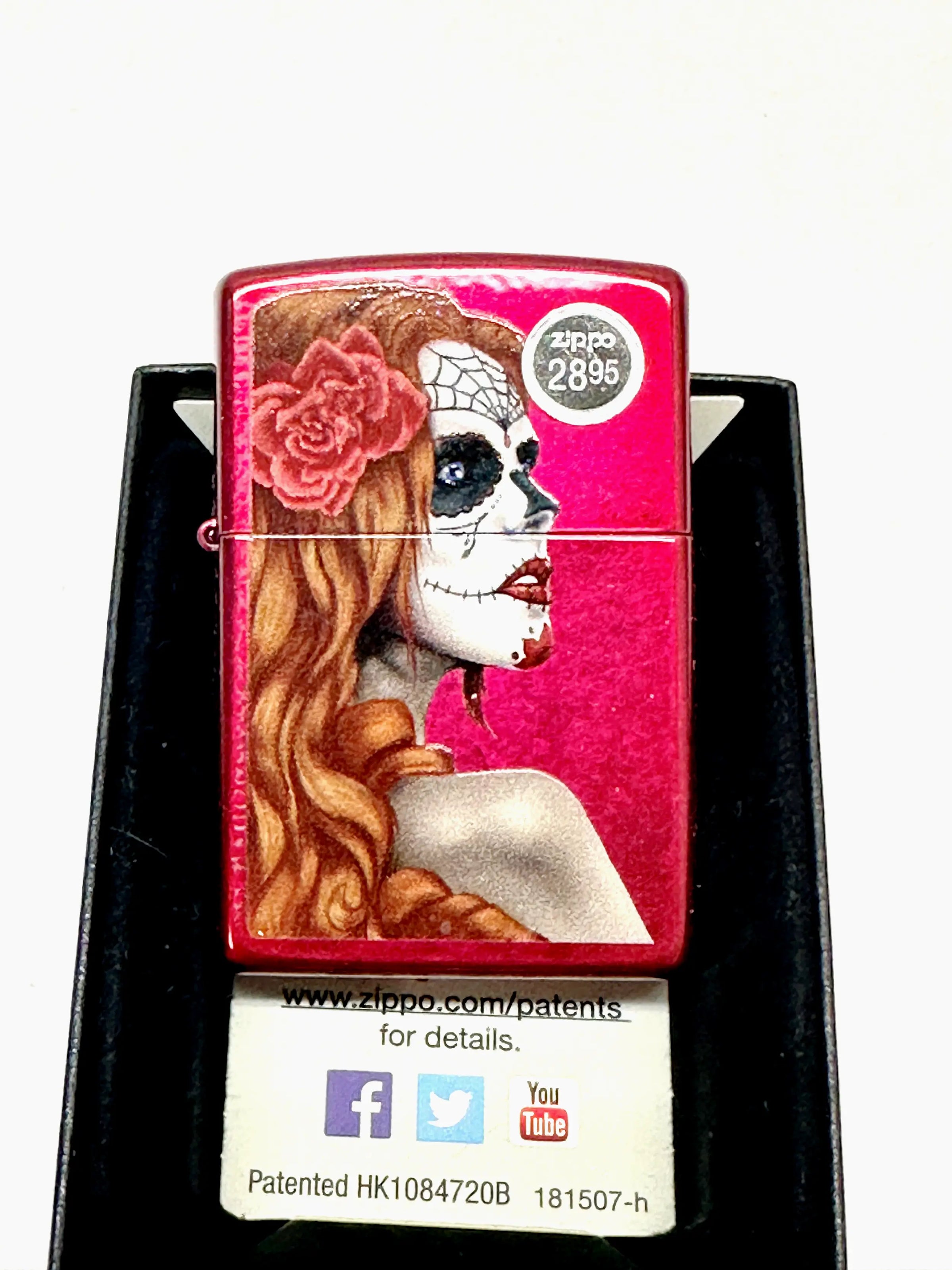 2016 Day of the Dead Girl 28830 Zippo Lighter - Hers and His Treasures