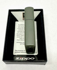2016 U.S. Army Matte Green 280ARM REG EMB Zippo Lighter - Hers and His Treasures