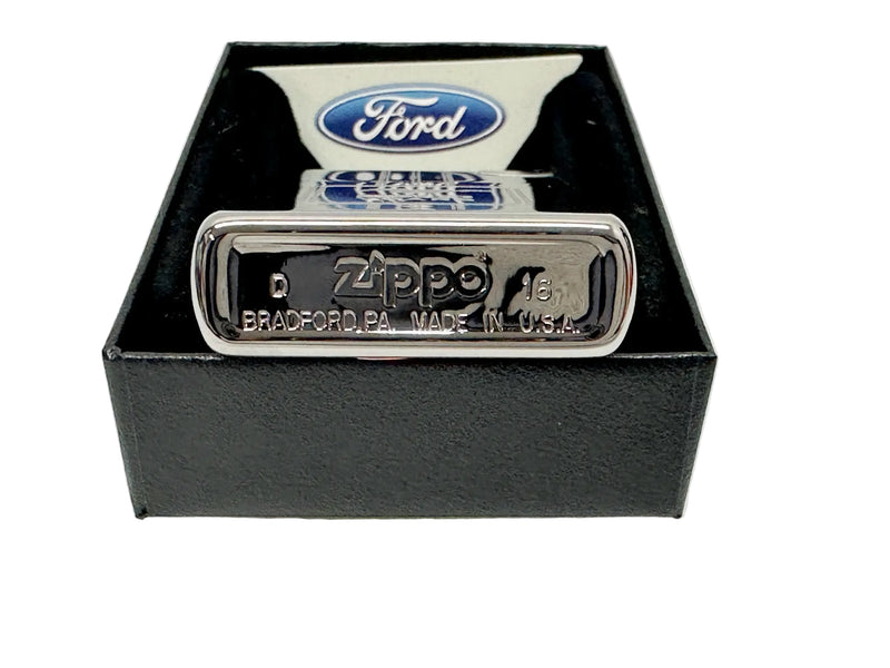 2016 28542 Ford Mustang 50 Years High Polished Chrome Zippo