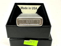 2016 Slim Satin Chrome 1605 Zippo Lighter - Hers and His Treasures