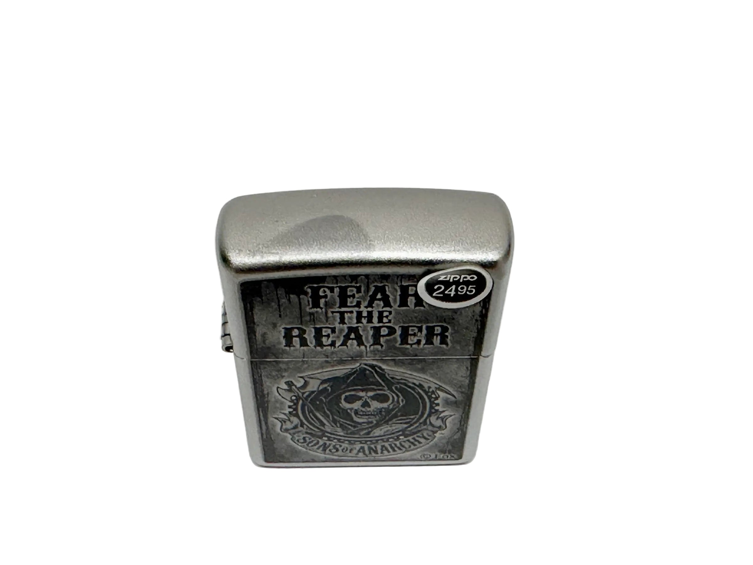 2016 28502 Sons of Anarchy Fear the Reaper Zippo Lighter - Hers and His Treasures