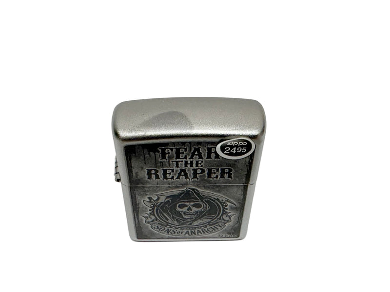2016 28502 Sons of Anarchy Fear the Reaper Zippo Lighter - Hers and His Treasures