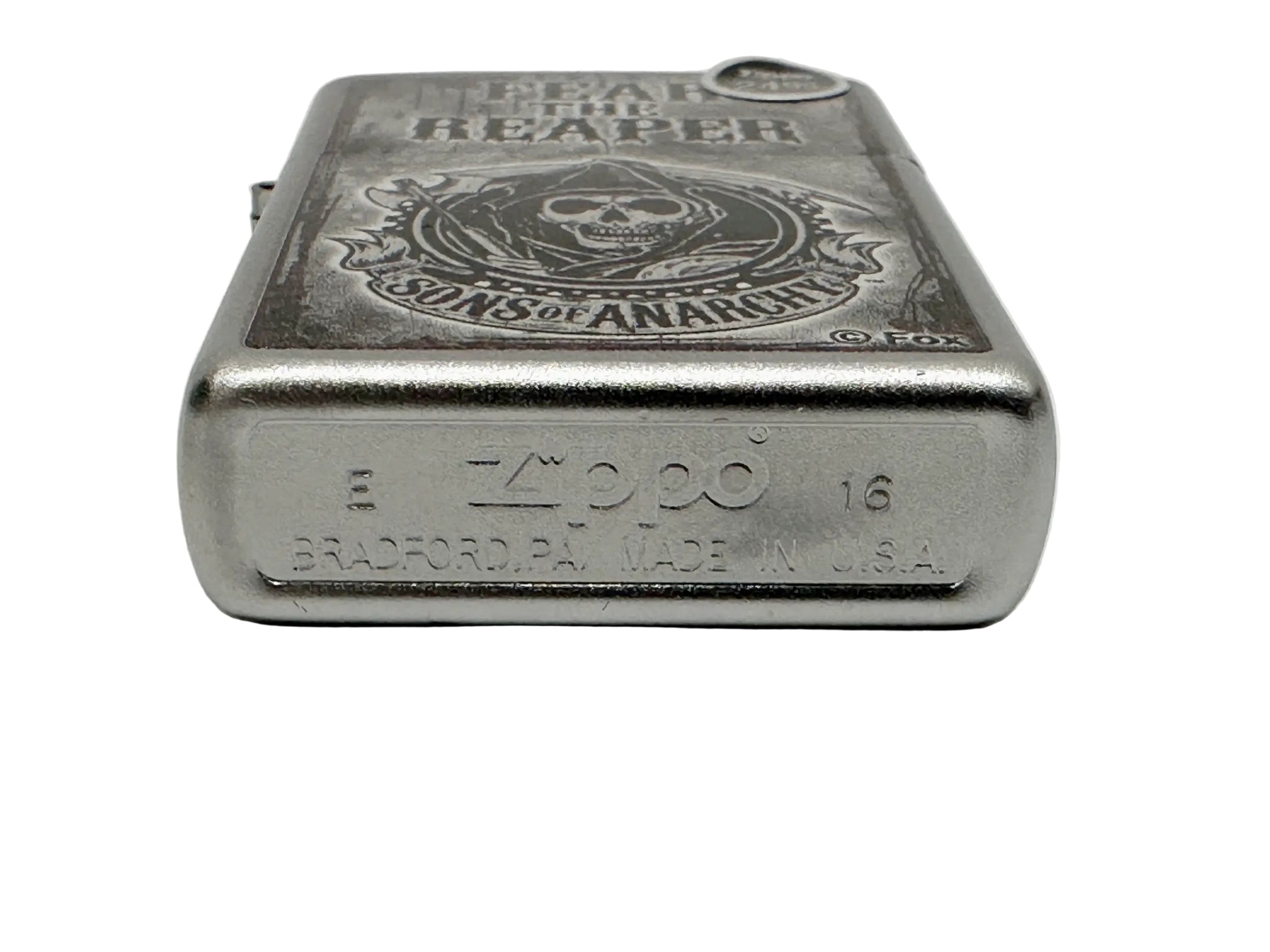 2016 28502 Sons of Anarchy Fear the Reaper Zippo Lighter - Hers and His Treasures