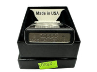 2016 White Wolf Black Matte 28303 Zippo Lighter - Hers and His Treasures